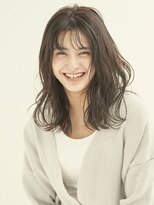 エンタク 新宿三丁目店(enntaku)&nbsp;シースルーバング×リラックスウェーブ