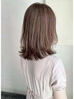 キャンバス バイ ネオリーブ 横浜西口(Canvas by neo.)&nbsp;なじませハイライト☆透明感シフォンベージュミディアムレイヤー