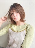 外ハネロブ×伸ばしかけ×スペードボブ