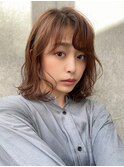 大人かわいい　外ハネウェーブ　ショート☆