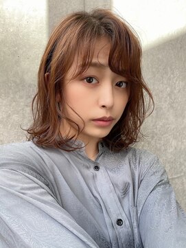 ユアーズヘア 日吉店(youres hair) 大人かわいい　外ハネウェーブ　ショート☆