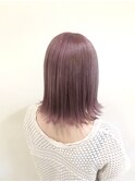 【熊谷】ピンク×外ハネボブ