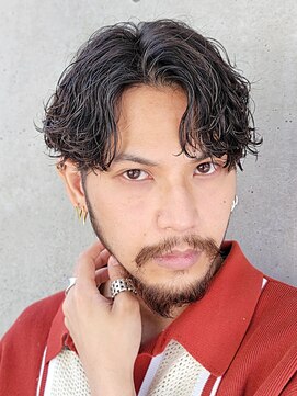 フィフス 原宿(fifth) 波巻きツイストスパイラルパーマアップバングショートコンマヘア