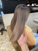 ノイズ オオサカ(NOISM)&nbsp;ハイトーンベージュ　ハイライトカラー