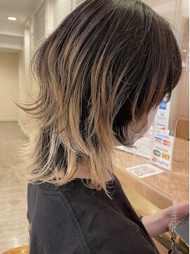 モリオ フロム ロンドン 大宮2号店(morio from London) 【morio大宮2号】デザインカラー×ウルフ/高椋