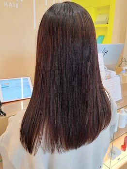 エヌ ドット ヘアープラス ミラクルヘアー(n. HAIR)の写真/自然なストレートに仕上がるのはもう当たり前！短時間で【圧倒的ツヤ】が手に入るダメージレスなヘアに…☆