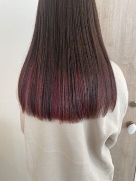 シュピネ(choupinet) ピンクインナーカラー