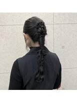 ヒップスアイズ(Hip's eyes)&nbsp;ポニーアレンジ☆ヒップス大宮 北島奈那子