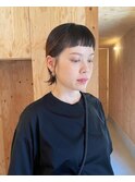 【オン眉前髪BOB】