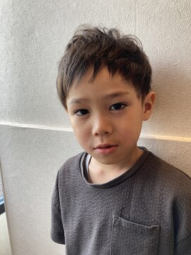 カフー(kafu) 【キッズカット】ツーブロックマッシュ