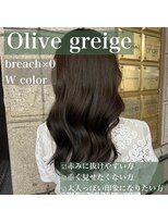 ハピネス 河原町店(Happiness) 【京都美容室】20代30代　トレンドカラー　オリーブベージュ