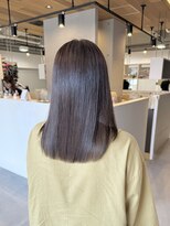 ライリー(riley)&nbsp;グレージュ×艶ストレート【髪質改善/岡崎】