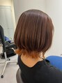 ハチマルハチ ナル 登戸店(808 nalu)&nbsp;個性派カットもお任せ！クラゲカットにオレンジのインナーカラー