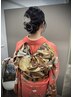【着付】留袖、色留袖、訪問着、振袖、卒業袴￥11000花嫁不可