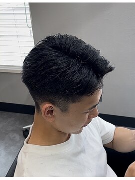 ブライト(Bright) 七三かきあげスタイル