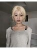 【新規限定】カット + 『ケア』2ブリーチカラー＋トリートメント