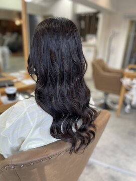 フツーロ 栄(FUTURO) プルエクステ/黒髪/アレンジ