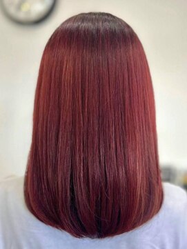 コス(KoS) 艶カラー/レッド/ブリーチ/ダブルカラー/20代30代40代