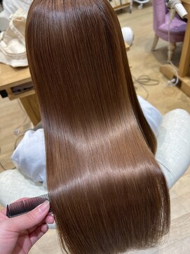 バイオレットジェム(Violet`jem) 髪質改善ストレート艶髪ロング地毛風縮毛矯正 NA-03