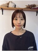 切りっぱなしボブ/姫カット/前髪/原宿神宮前