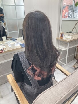 ミエル ヘア 新宿(miel hair) インナーカラー