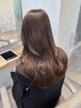 フィル 横浜(fil) ベージュ_くびれヘアアプリコットオレンジ