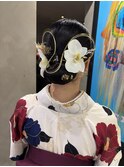卒業式ヘアセット