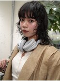 レイヤーパーマ ウルフパーマ ハッシュカット