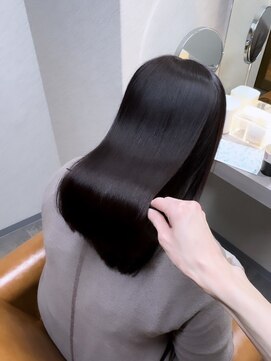 アリアツイン バイ エクラート 池袋西口店(ARiA TWiN by ECLART) ラベンダーピンク×艶髪