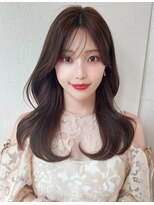 アフロートフクオカ(AFLOAT FUKUOKA)&nbsp;【AFLOAT福岡】小顔前髪ありひし形レイヤーカット