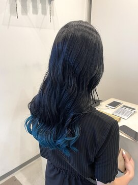 トパ タカオカ(topa takaoka) エンドカラー×ターコイズブルー