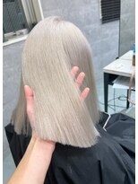 アンドソー 池袋(&so.)&nbsp;ハイトーンカラー/ホワイトブロンド／レイヤーカット/池袋