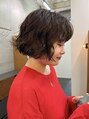 ニール 名古屋 伏見 丸の内(NEELU)&nbsp;柔らかくてラフなミニボブレイヤーパーマ