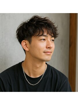 スープレックス ヘアーデザイン(SOUPREX HAIR DESIGN) くせ毛をいかした大人メンズショート　20代 30代 40代 50代 60代