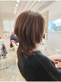 ベージュカラー♪ウルフスタイル