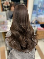 ハピネス 梅田茶屋町店(HAPPINESS)&nbsp;レイヤーカット/ブリーチなし/髪質改善/レイヤーカット/ブラウン