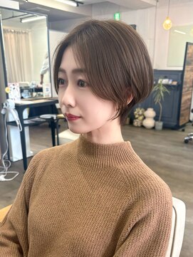 ルアン 上通り(ruen) くびれショート　似合わせカット　小顔カット　髪質改善　熊本