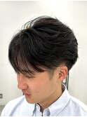 MEN’S/リバースセンターパート/ニュアンスパーマ/藤沢美容院