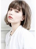ショートボブハイライト20代30代40代白髪ぼかしショート
