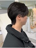 生え癖をナチュラルに抑えるダウンパーマ