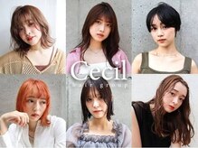 セシルヘアー 高槻店(Cecil hair)の雰囲気（最新カラーもお任せください♪なりたいを叶えるトレンドサロン☆）