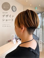 ラシェンテ リセ 西宮北口(La Sente Lycee)&nbsp;30代40代オススメスタイル大人の刈り上げショート