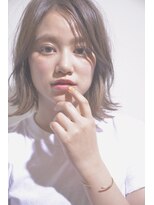 オルセン(OLSEN)&nbsp;【BALLOON HAIR】ノームコア ［外ハネ］切りっぱなしボブ