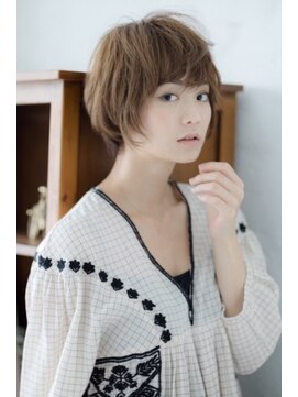 ルーチェ 綱島(Luce) 大人かわいいバレイヤージュとろみワンカール小顔モードボブ