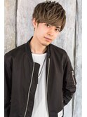 【山方 直也】ソフトツーブロック×サイドパートショート