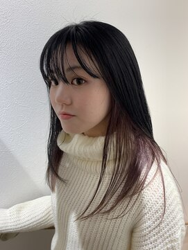 ハブ(hub) インナーカラー【hub(hair)天神今泉】