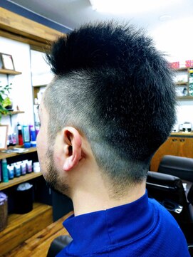 理容室バオム モード系ボウズ