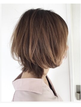 ヘアーメイク S&I ミディアムボブ
