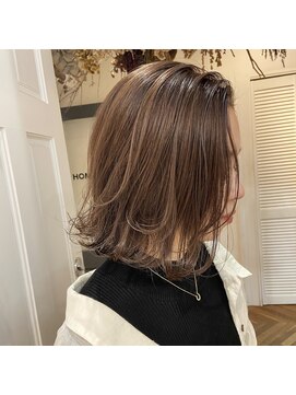 ホーミートウキョウ(HOMIE TOKYO) 【HOMIETOYO渋谷】ケアブリーチ×イルミナカラー×TOKIO