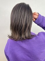 アンダーバーホワイト 堺東店(_WHITE)&nbsp;ベージュグレー,色持ち１ヶ月,ブリーチ全体１回